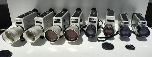 Braun nizo 8mm film cameras - 8mm,